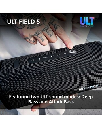 Sony ULT Field 5 Portable Wireless Speaker - Black