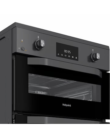 Hotpoint HDE6IDC2SA 60cm Electric Double Cooker with Induction Hob Install