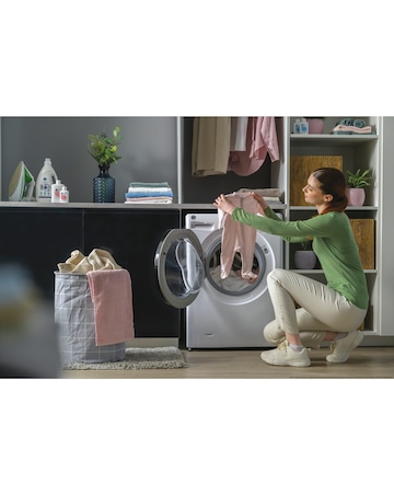 Hoover H-WASH 350 HH3WPS4126TAMB580, 12kg, Washing Machine - White