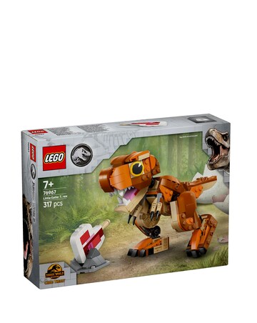 LEGO Jurassic World Little Eatie: T. rex Dinosaur Model Building Kit 76967
