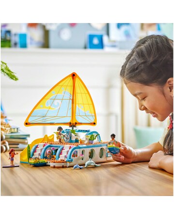 LEGO Friends Travel Boat Adventure, Kids' Building Kit 42664