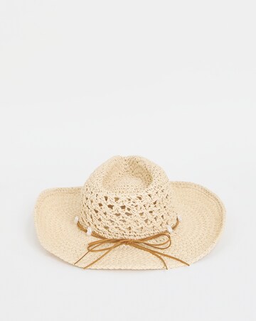 Pearl Detail Western Cowboy Hat