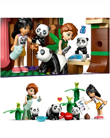 LEGO Friends Panda Sanctuary Animal Care Building Set Toy 42648