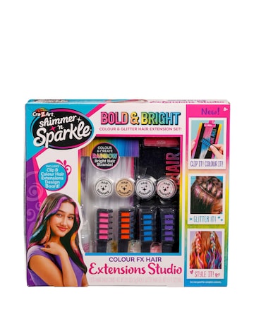 Shimmer N Sparkle Colour FX Hair Extensions Studio
