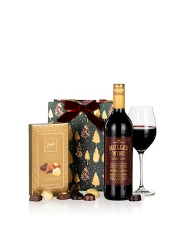 Virginia Hayward - Mulled Wine &amp; Chocolates - Christmas Gift Bag