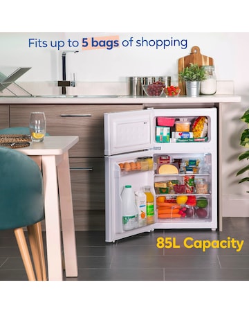 Russell Hobbs RH85UCFF482E1W Under Counter Fridge Freezer - White