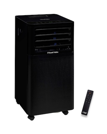 Russell Hobbs Black 3 in 1 Portable Air Conditioner, Dehumidifier & Air Cooler