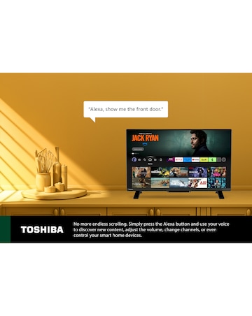 Toshiba 32WF2F53DB 32in Smart VIDAA HD Ready TV with VIDAA Voice