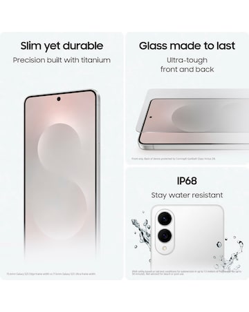 Samsung Galaxy S25 Edge 512GB - Titanium Silver