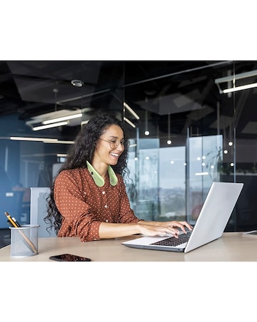 Swan Rechargeable Neck Fan - Green