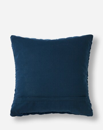 Velvet Seersucker Cushion