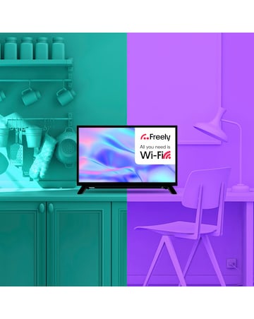 Toshiba 24WV2553DB 24in HD TV with Freely