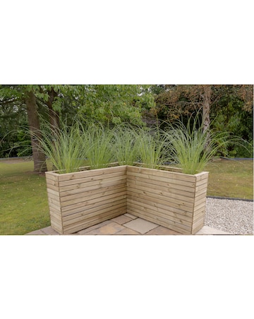 Forest Linear Corner Planter 160cm