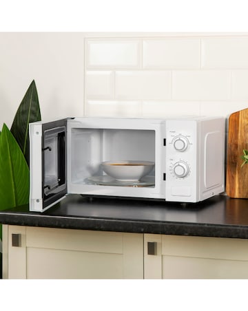 Abode 20L White Manual Microwave
