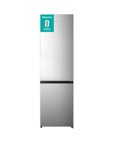 Hisense RB435N4BCE Fridge Freezer - Stainless Steel