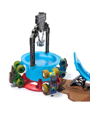Monster Jam 1:64 Mud Blasters Playset