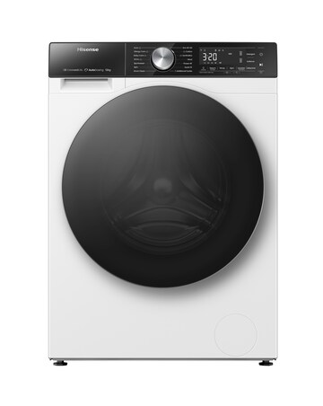 Hisense White 5S Series Auto Dosing WF5S1245BW WiFi-Enabled 12kg Washing Machine
