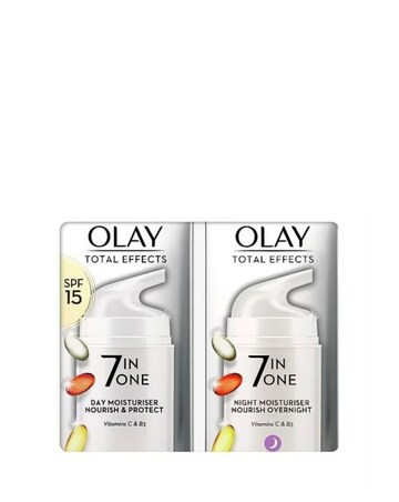 Olay Total Effects Anti-Ageing 7in1 Giftset, Day Cream, Night Firming cream