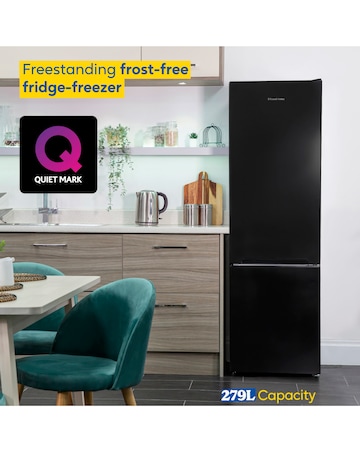 Russell Hobbs RH180FFFF551E1B Frost-Free Fridge Freezer - Black