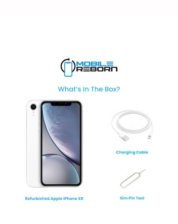 Refurbished Apple iPhone XR 64GB - White (Pristine Condition)