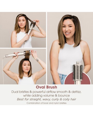 Shark FlexStyle 5-in-1 Air Styler & Hair Dryer with Storage Case - Stone