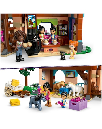 LEGO Friends Pony Ranch & Stable Building Set, Horse Toy Playset 42654