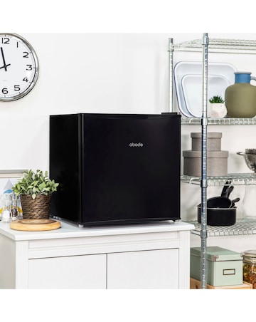 Abode ATTF0E1b Table Top Fridge - Black