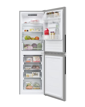 Hoover HOCT3L517EWSK-1 H FRIDGE 300 Low Frost Fridge Freezer - Silver - E Rated
