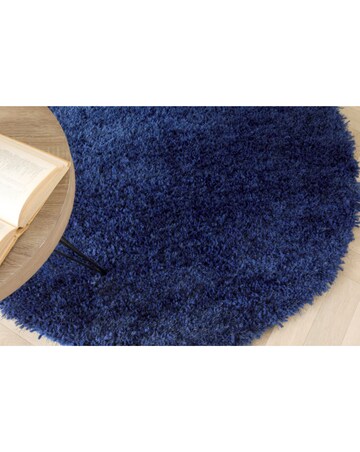 Chicago Shaggy Circle Rug