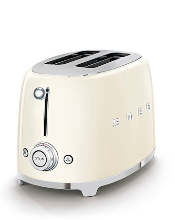 Smeg TSF01 2 Slice Cream Toaster