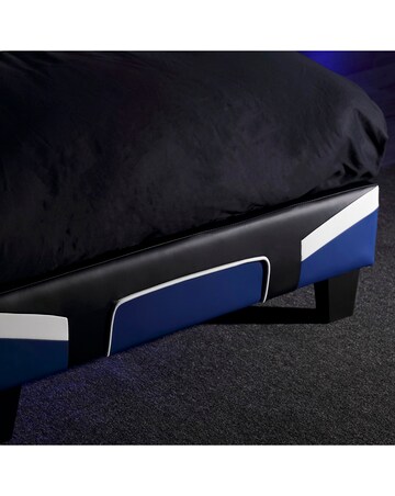 X Rocker Cerberus MKII Gaming Single Bed in a Box - Blue