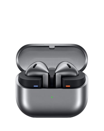 Samsung Galaxy Buds3 Wireless Earbuds - Silver - Galaxy AI