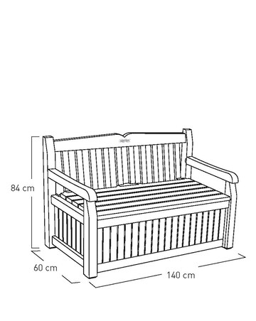 Keter Eden Storage Bench