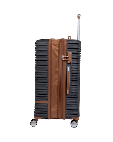 IT Luggage Replicating Medium Suitcase - Charcoal