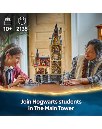 LEGO Harry Potter Hogwarts Castle: The Main Tower Set, Wizard Gift 76454