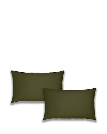 Catherine Lansfield Brushed Cotton Pillowcase Pair