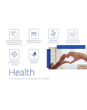 Jay-Be Bio Cool Hybrid 2000 e-Pocket Mattress