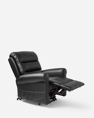 Brockton Faux Leather Electric Recliner Armchair