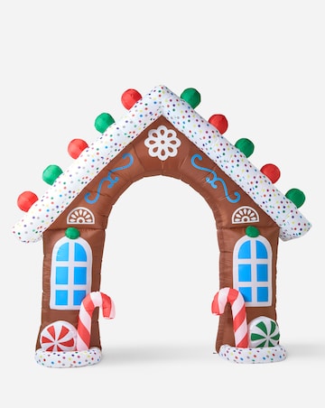 Inflatable Gingerbread Arch - 2.7m