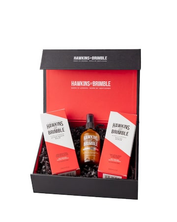 Hawkins And Brimble Face Gift Box (Moisturiser, Facial Scrub, Face Wash)