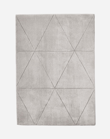 Sara Carved Triangle Rug