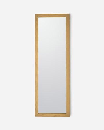 Long Wall Mirror - Oak