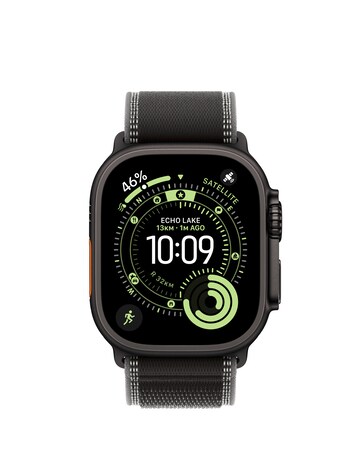 Apple Watch Ultra 3 GPS + Cellular 49mm Black/Charcoal Trail Loop - M/L