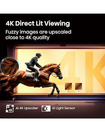 Hisense 55A6QTUK 55in 4K Ultra HD HDR LED Smart TV