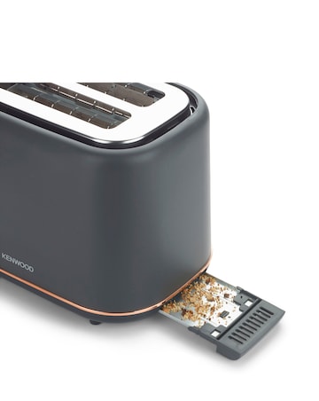 Kenwood Abbey Lux TCP05.C0DG Dark Grey 2 Slice Toaster