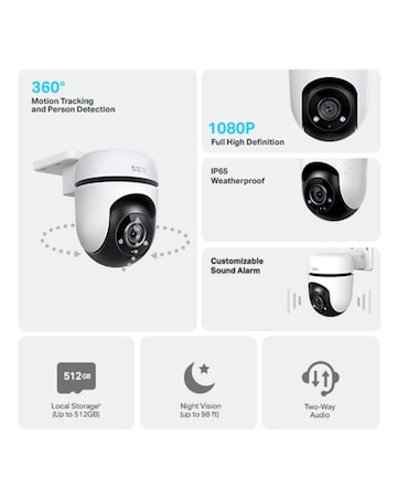 TP-Link Tapo C500 Outdoor Pan/Tilt Security Wi-Fi Camera