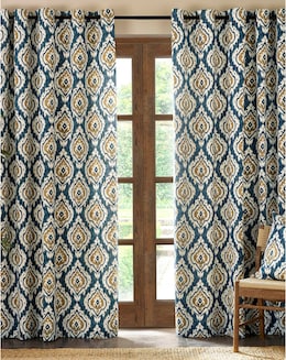 Pineapple Elephant Suri Curtains