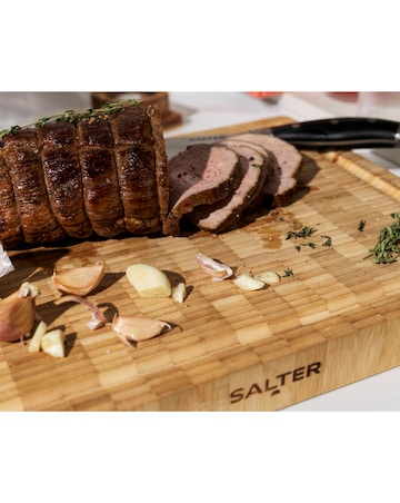 Salter 42cm Butchers Block