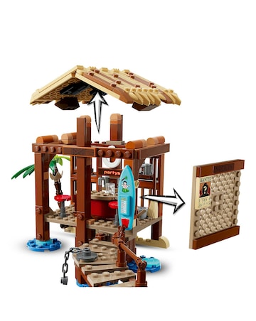 LEGO ONE PIECE Windmill Village Hut Building Kit, Role-Play Pirate Toy 75636