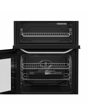 Hotpoint HTE6VDCW 60cm Electric Twin Cooker with Multiflow - White Installation